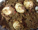 A picture of step 5 of Egg biryani.