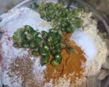 क्रिस्पी प्याज पकोड़े रेसिपी चरण 3 फोटो