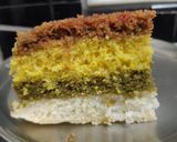 A picture of step 8 of Rainbow Dhokla.