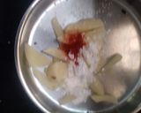 A picture of step 3 of Potato fry.