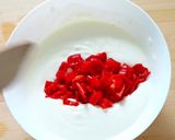 A picture of step 3 of Roasted Pepper with Yoghurt Sauce.
