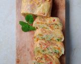 Foto langkah ke 5 dari resep Telur Dadar Jepang (Tamagoyaki).