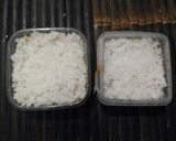 Foto langkah ke 4 dari resep Nasi Tim Ayam Telur.
