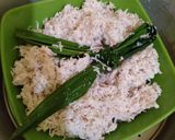 Foto langkah ke 5 dari resep Lupis ketan gula merah anti gagal.