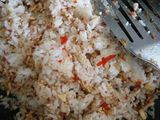 Nasi bakar telur kornet (praktis simpel mudah dan enak)