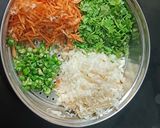 A picture of step 1 of Veg. Jowar Pancake.