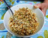 綜合堅果蜂蜜燕麥棒(無麵粉)的食譜步驟6照片