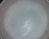 A picture of step 2 of White forest cake.