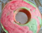 Foto langkah ke 4 dari resep Bolu pelangi kukus.