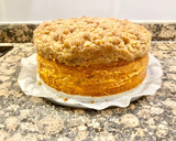 Foto del paso 11 de la receta: Pastel de manzana, pasas y nueces tipo alemán
