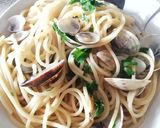 Foto del passaggio 6 della ricetta 426 * Spaghetti con vongole e lupini (4°metodo) 🐚🍅🍝