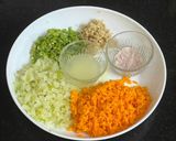 A picture of step 1 of Instant Amla, Fresh Haldi & Green Chili Pickle.
