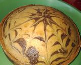 Foto langkah ke 3 dari resep Bolu air 1telur motif zebra.