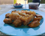 Foto del paso 5 de la receta: Arroz frito con pinchos morunos y huevos de codorniz