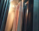 Foto langkah ke 5 dari resep Bolu irit bahan tanpa mixer.