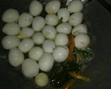 Foto langkah ke 6 dari resep Tumis Telur Puyuh & Jagung.