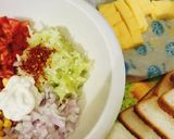 वेजिटेबल मयो सैंडविच (Vegetable mayo sandwich recipe in hindi) रेसिपी चरण 1 फोटो
