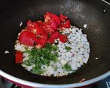 A picture of step 3 of Paneer bhurji sandwich.