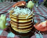 Foto langkah ke 7 dari resep Pancake teflon simpel.