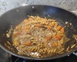 Foto del paso 4 de la receta: Fusilli cremoso con bacon y calabaza