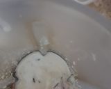 A picture of step 1 of Chicken Aloo Salan.