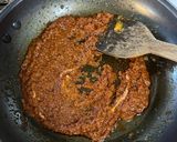A picture of step 1 of Corn makhani.