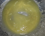 Foto del paso 4 de la receta: Anguriñas en pil pil de bacalao y garbanzos con calabacín