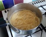 A picture of step 1 of Vickys Spinach & Avocado Spaghetti, GF DF EF SF NF.