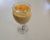 A picture of step 3 of Mango Shake.