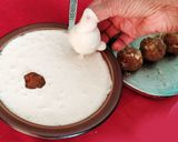 A picture of step 5 of Chettinad Susheyem.