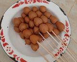 Foto langkah ke 3 dari resep Sate Telur Puyuh Ala Angkringan.