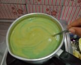 Foto langkah ke 2 dari resep Puding chocolatos macha latte.