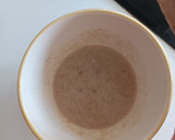 Foto del paso 1 de la receta: Desayuno vegano: avena con plátano, paraguayo y moras