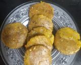 A picture of step 9 of Jowar (pearl millet) masala idli.