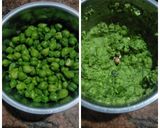 A picture of step 1 of Green Chana Nimona.