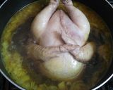 عکس مرحله 2 از دستور مرغ شکم پر