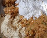 A picture of step 2 of Leftover rice and cabbage balls.