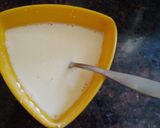 A picture of step 2 of Orange pudding.
