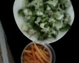 A picture of step 3 of Easy Broccoli Cauliflower Salad.