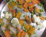 A picture of step 3 of Sago Veg Khichdi.