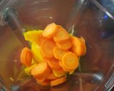 A picture of step 1 of Mango juice #authors marathon.
