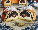 Foto langkah ke 8 dari resep Marble Cake Lembut.