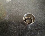 A picture of step 2 of Mango coffee smoothie.