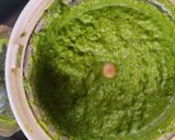 A picture of step 2 of Green chutney.