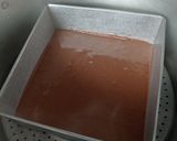Foto langkah ke 6 dari resep Brownies Kukus Double Layer.
