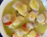 A picture of step 3 of Grilled Zamburiñas (small scallops).