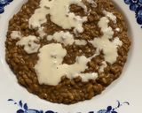 Foto del passaggio 5 della ricetta Risotto all’aglio nero e crema al parmigiano