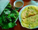 Hình bước làm 4 của món Bánh xèo tép tươi