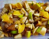 Foto del paso 1 de la receta: Frutas tibias con budín
