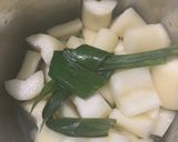 Hình bước làm 1 của món Chè Sắn